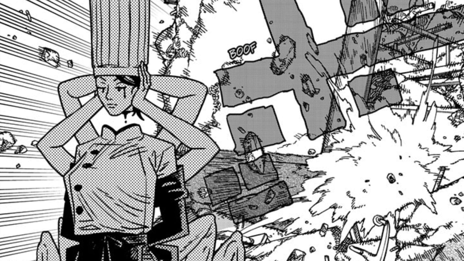 Falling Devil as seen in the Chainsaw Man manga (Image via Shueisha)